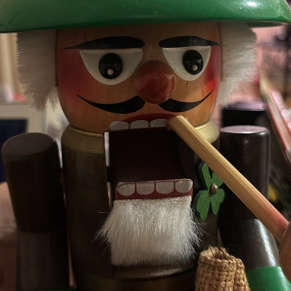 Steinbach Germany Nutcracker ST PATRICK S686 Liam Lucky Irish Leprechaun Stamped - Picture 8 of 14